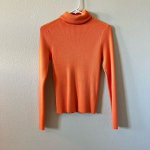 Bright Orange Adika Turtleneck